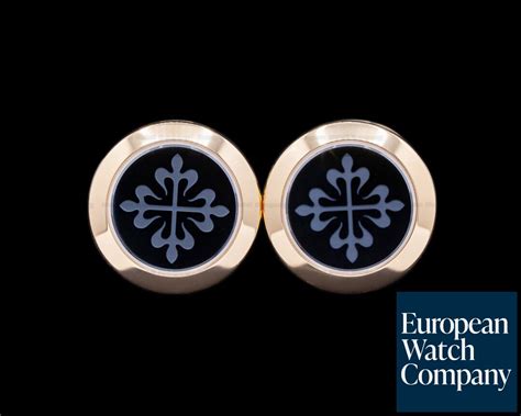 patek philippe cufflinks rose gold